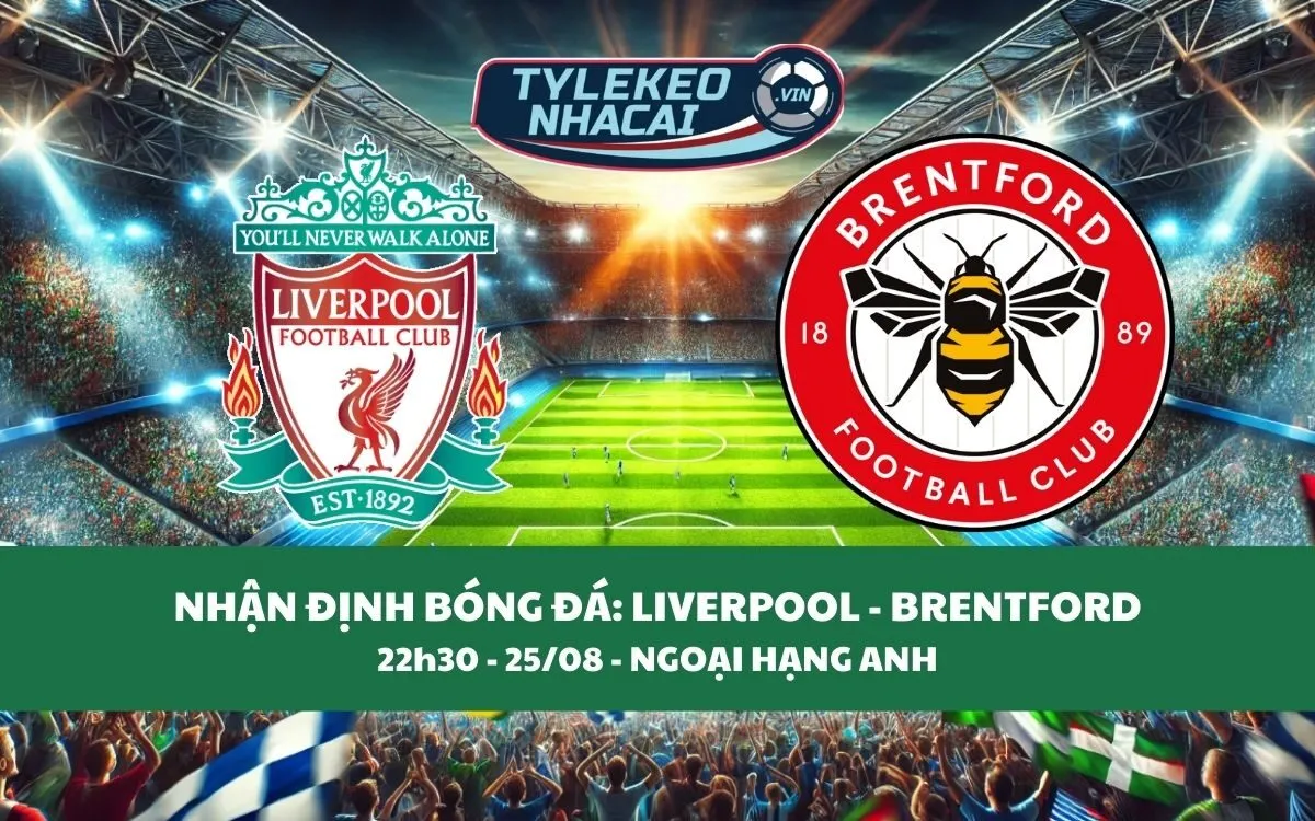 Nhận Định Tip Kèo: Liverpool vs Brentford 22h30 - 25/08 - Đại Chiến Không Cân Sức